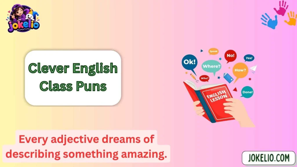 Clever English Class Puns