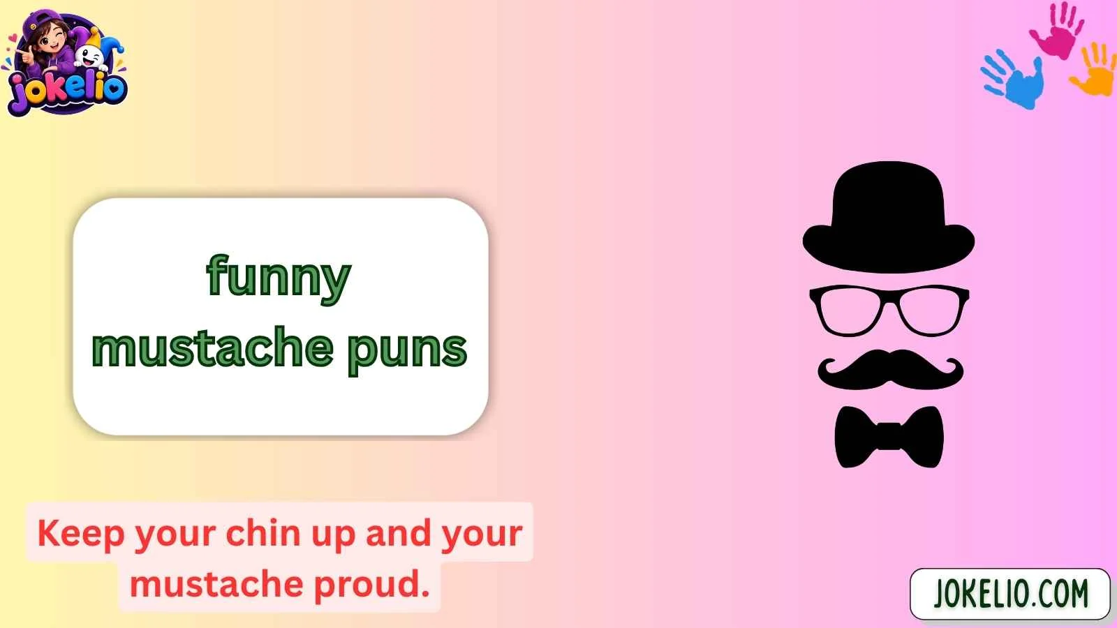 funny mustache puns