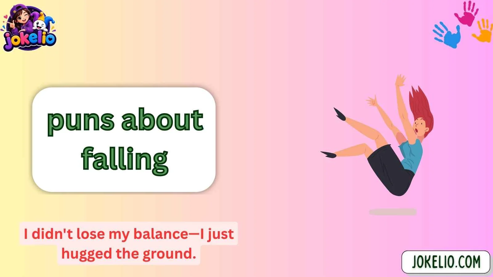 puns about falling