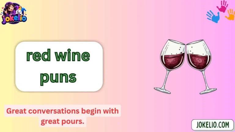 red wine puns